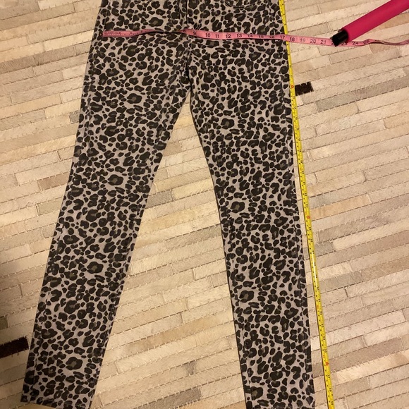 Loft Leopard Print Modern Skinny Jeans - Picture 4 of 11